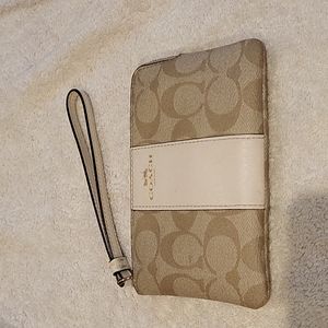 Coach wristlet